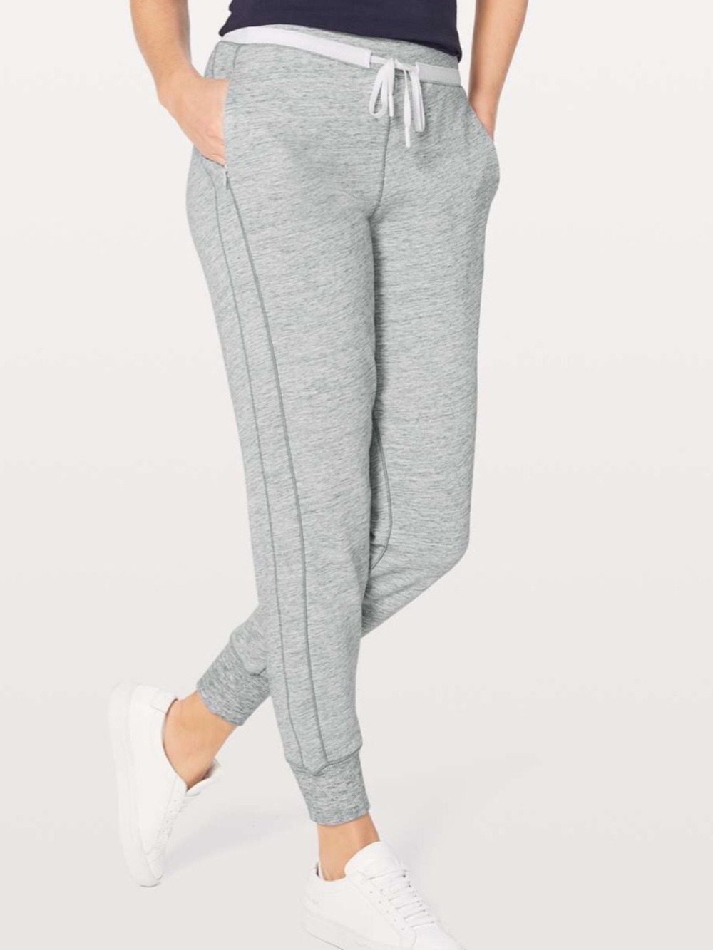 Lululemon Cool & Collected Jogger *28" Heathered Space Dyed Nimbus size 4